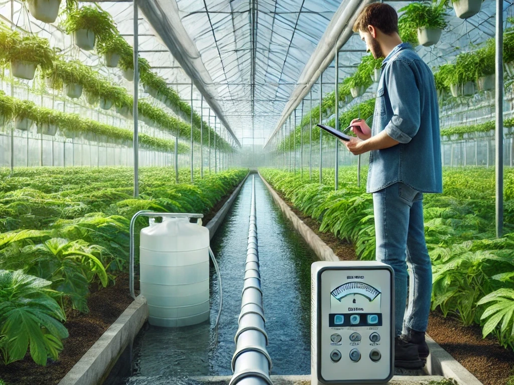 کیفیت آب آبیاری گلخانه
